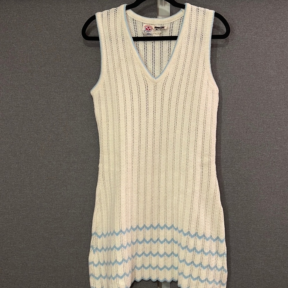 Neiman Marcus Woven Tennis Dress